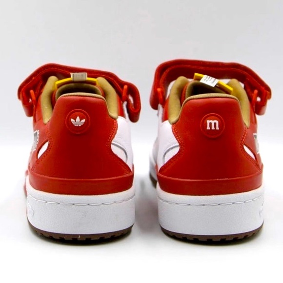 NEW Adidas Forum Low 84 M&M's GZ1935 White Red UNISEX men’s 7 women’s 8-8.5